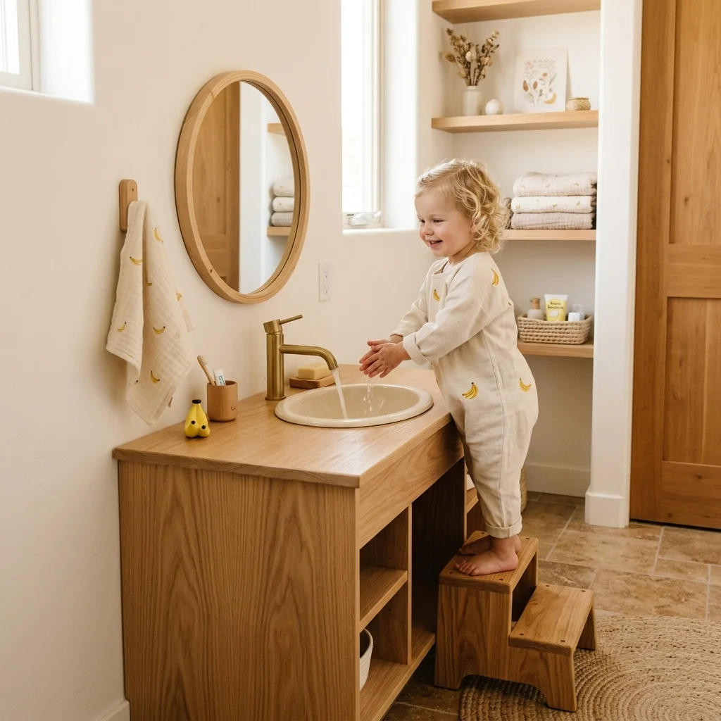 Montessori toddler classroom at Downey campus